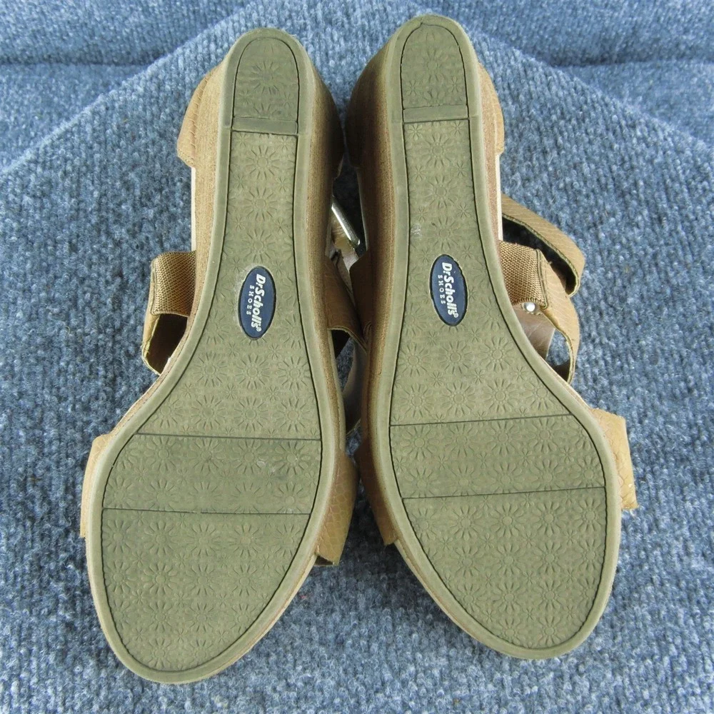 Dr. Scholl's Barton Women‎ Gladiator Sandal Shoes Size 9 Medium Brown Synthetic